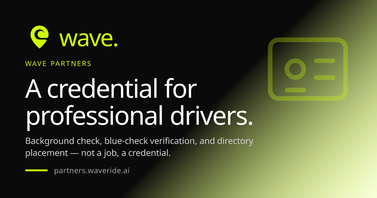Wave Partner Network · Wave Ride